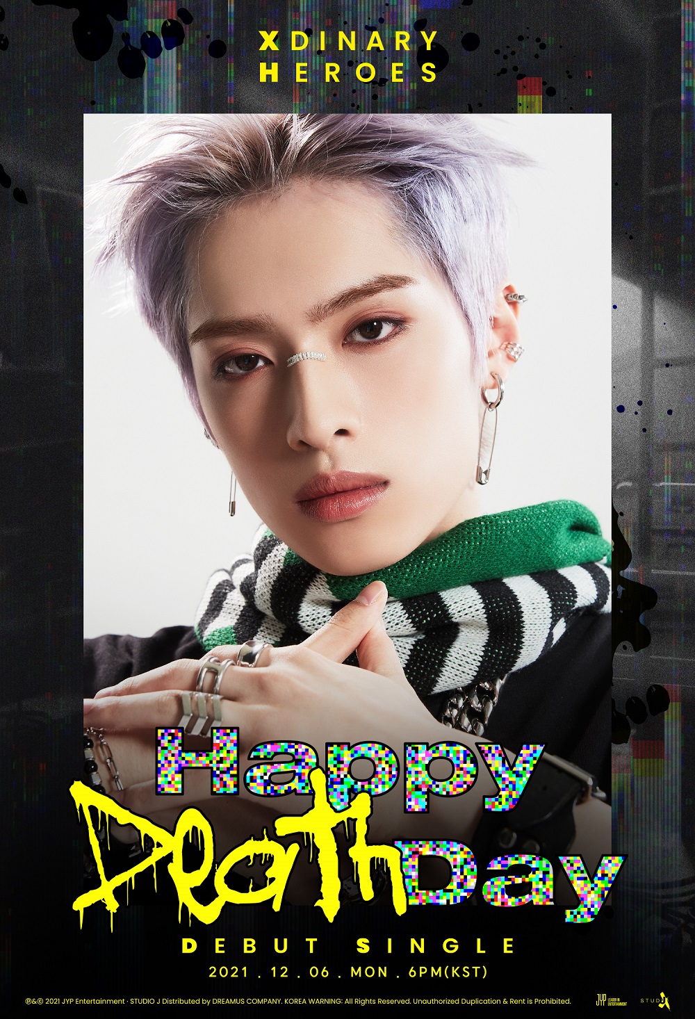 Xdinary Heroes happy deth day ガオン　トレカ Xdinary Heroes Happy Death Day Unofficial Photo Cards